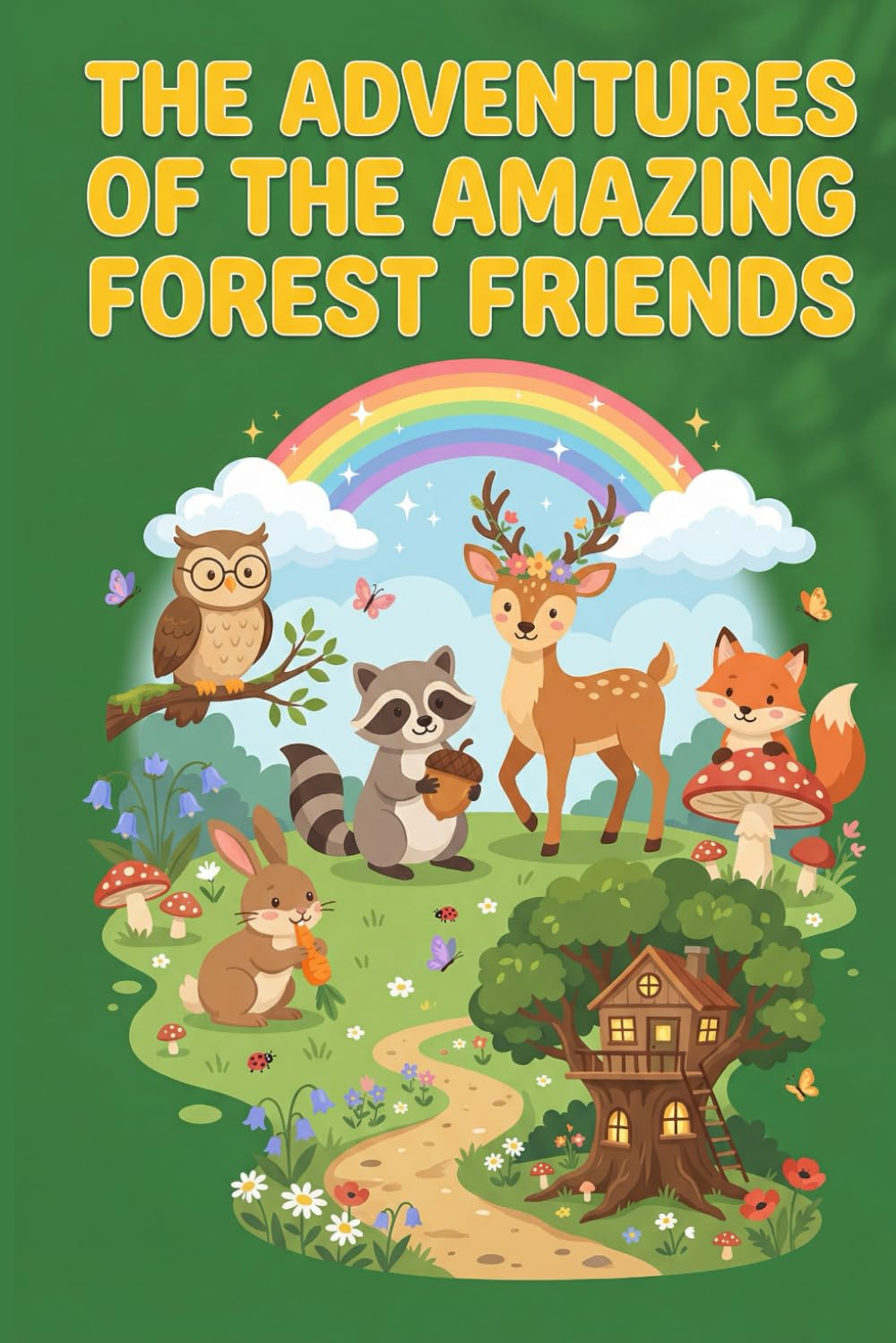 The Adventures of the Amazing Forest Friends: A Magical Storybook for Kids | Friendship, Courage & Teamwork