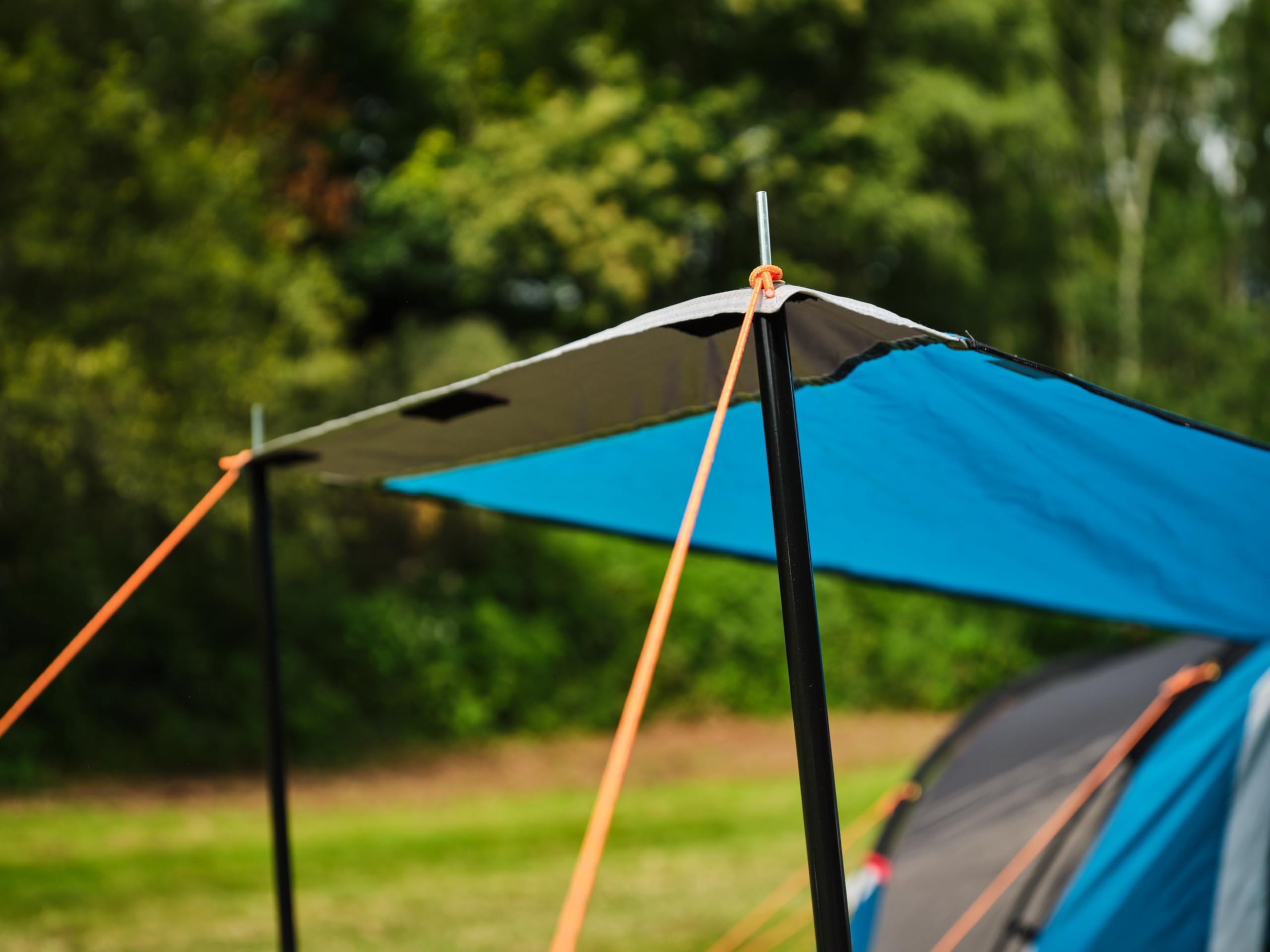 Coleman Spruce Falls 4 Tienda de campaña familiar Vis-a-Vis para 4 personas con 2 dormitorios y sala de estar de tamaño XXL opuestos | Tienda de campaña para 4 personas | Impermeable de 3000 mm |