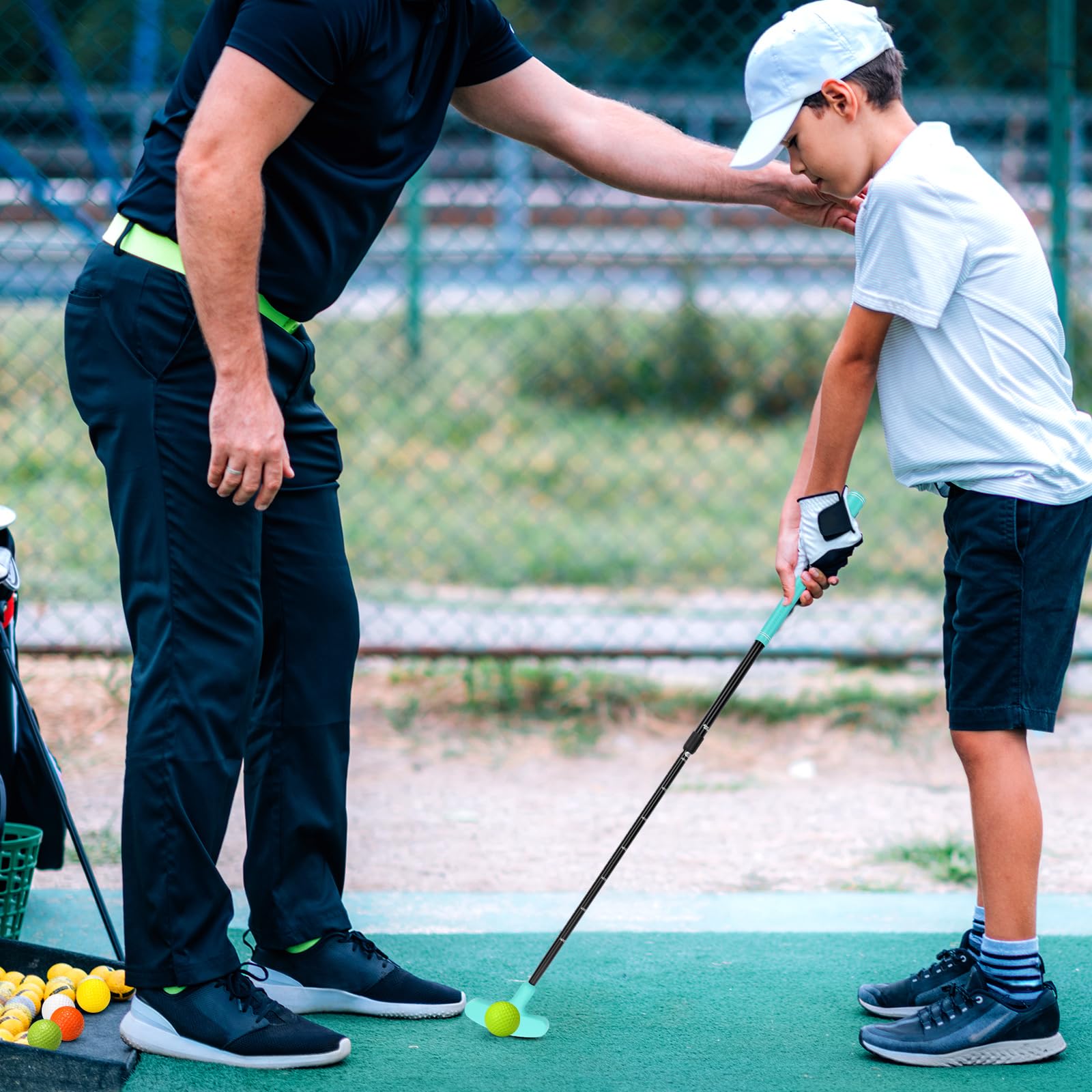 Hiboom 4 Pack Golf Putters for Men and Women Two Way Mini Golf Putter