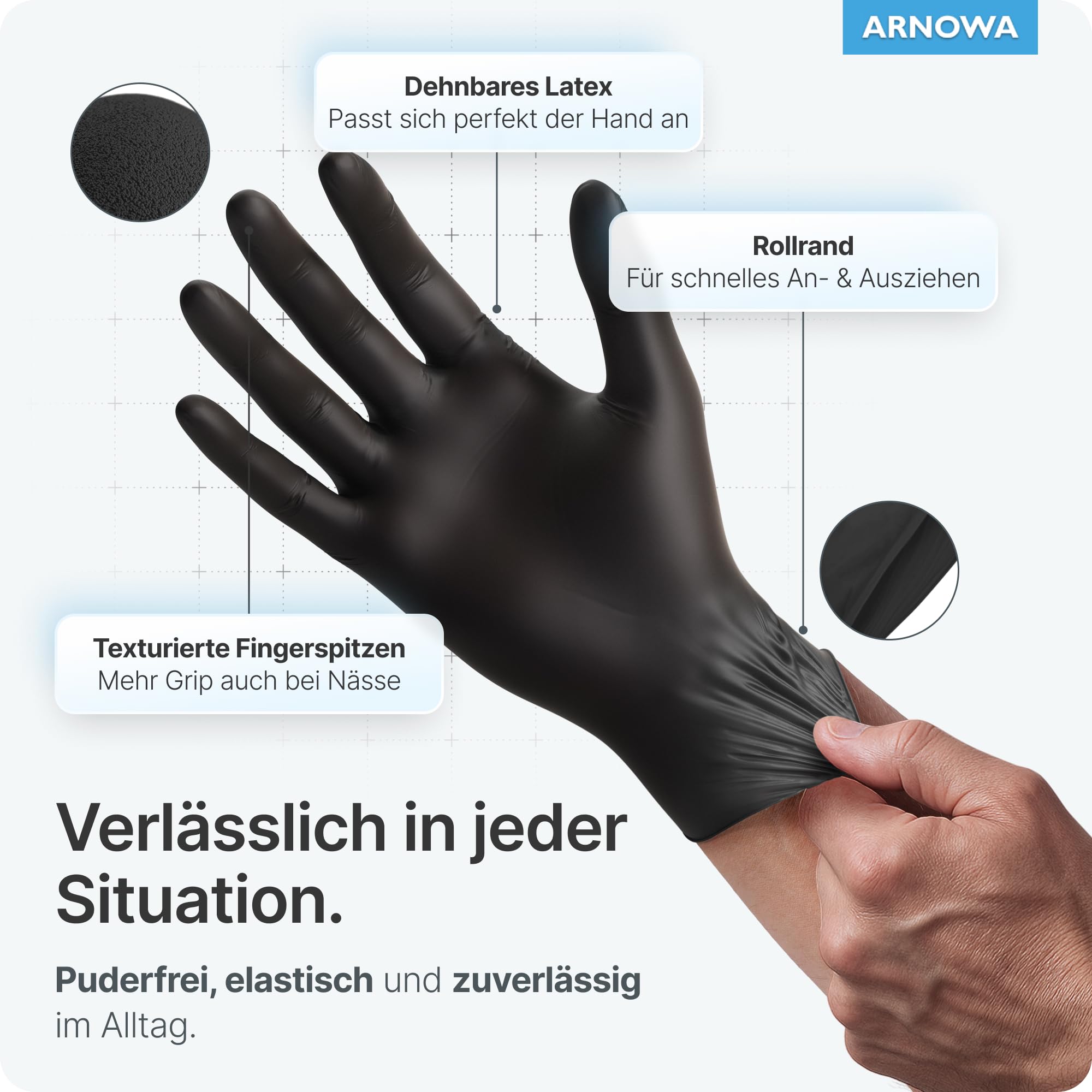 ARNOMED: Latexhandschuhe