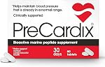 Blood Pressure Supplement w/Clinically Proven Arctic Shrimp Marine Peptide | 30-Day Supply | 60 Tablets | Non-Prescription for Cardiovascular Support | Made in Canada