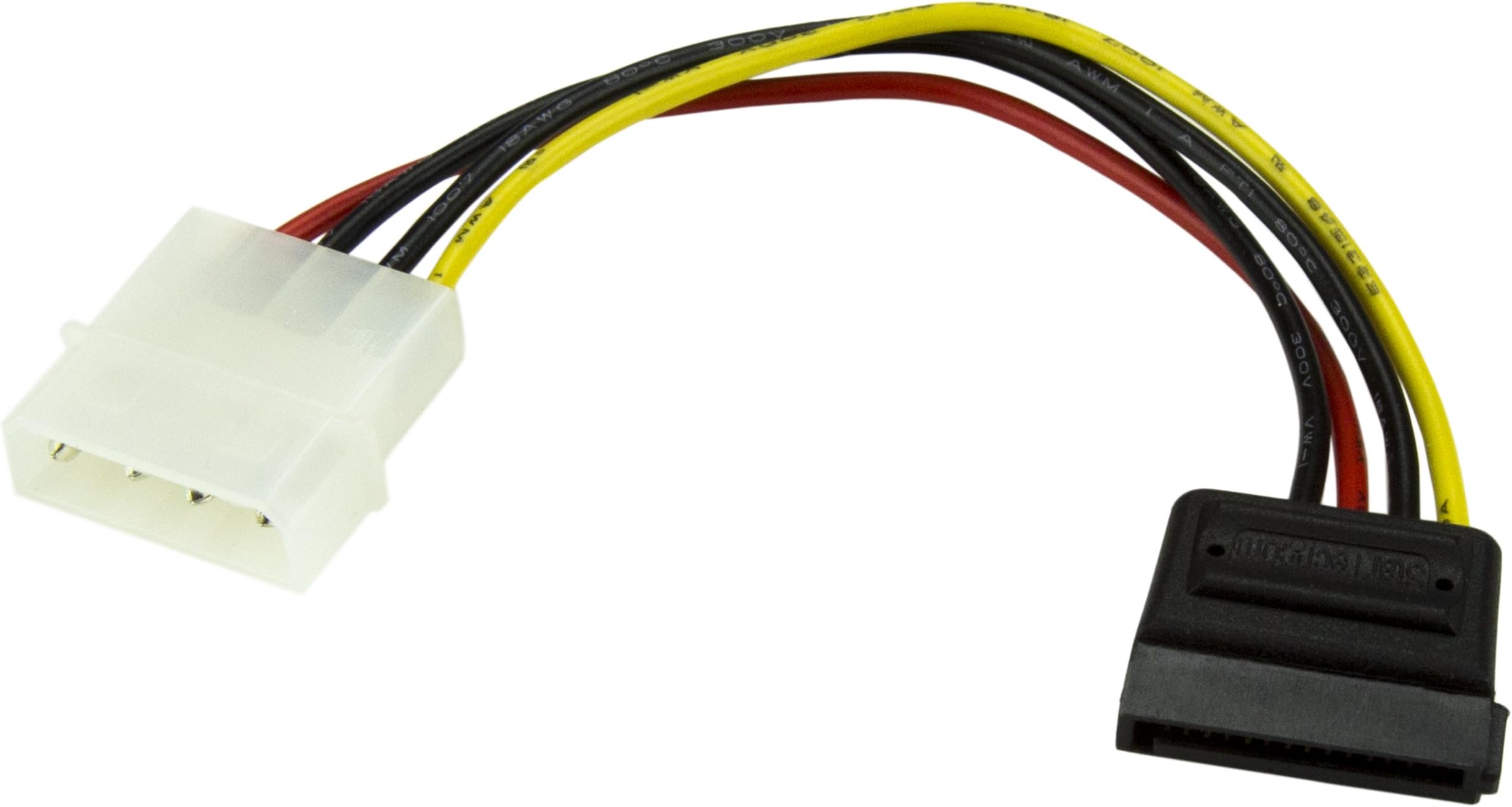 Startech 6in 4 Pin Molex to SATA Power Cable Adapter (SATAPOWADAP)