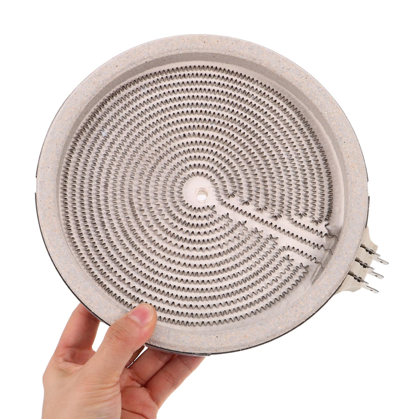 SHINEOFI Elemento Riscaldante per Piano Cottura Elettrico 20 CM Bobina di Ricambio Piastra Riscaldante per Cucina Elettrica Sostituzione Bruciatore per Uso Domestico e Ufficio