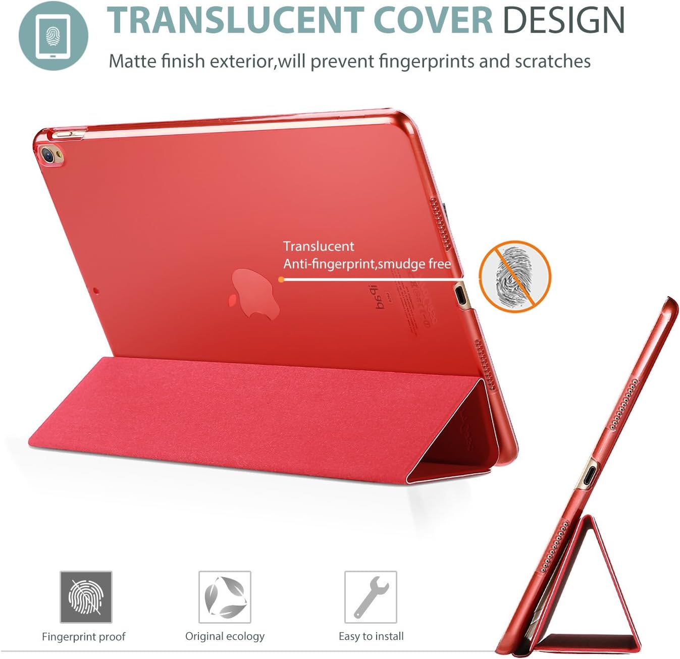 ProCase Ultra Slim Cover Bundle with Screen Protector for iPad Air (3rd Gen) 10.5" 2019 / iPad Pro 10.5" 2017