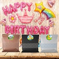 Vista 6 de Calcomanía de animales del zoológico de la selva para niños, etiquetas individuales de animales salvajes, calcomanías de safari para niños pequeños