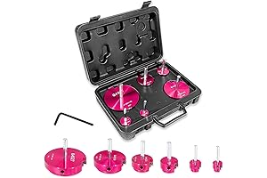 6-Piece QUTUNI PVC Pipe Reaming Kit: The Perfect Solution for Professional-Grade Pipe Reaming