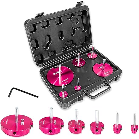 6-Piece QUTUNI PVC Pipe Reaming Kit: The Perfect Solution for Professional-Grade Pipe Reaming