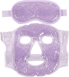 KALLORY 1 Conjunto De Máscara De Gel Para Os Olhos Máscara De Resfriamento Máscara De Gelo Máscara Para Os Olhos Máscara De Gelo Pacote De Gelo Máscara Facial De Beleza Para Dormir Dores