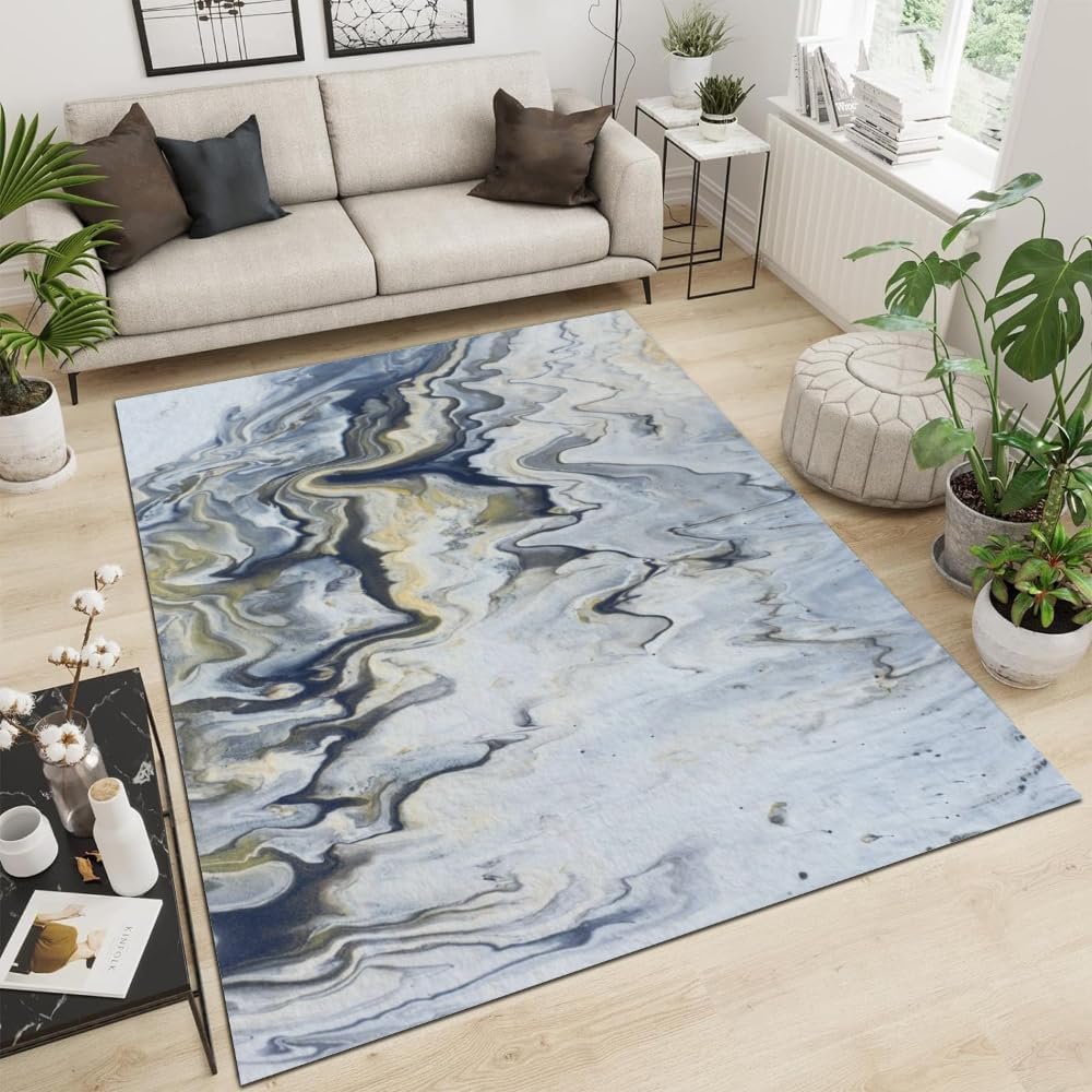 Tappeto Con Illusione Ottica 3D Per Soggiorno, Strisce Di Trama Geometrica Astratta Tappeto Con Motivo Stampato,Tappetino Per Decorazioni Per La Casa,Tappetino Antiscivolo,Zerbino Lavabil -39770492985