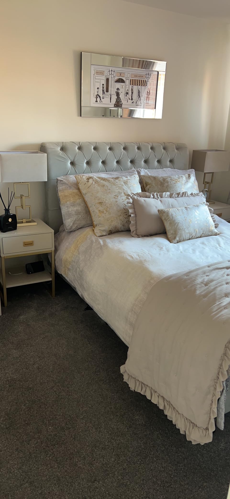 Appletree Green Dye Duvet Cover Super King Bedding Size (260 x