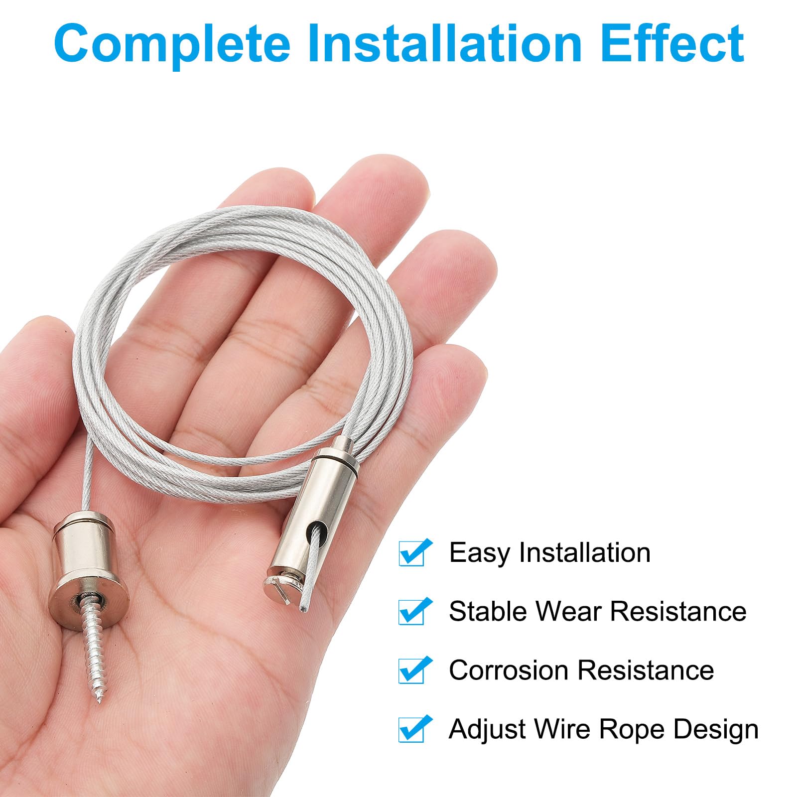 PATIKIL Ceiling Hanging Wire Cable Kit - Image 3