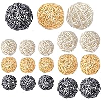 20 Stück Rattan Duftkugeln - Natürliche Aromatherapie Diffuser
