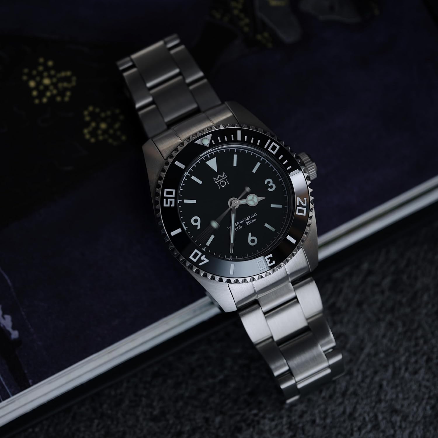 HYAKUICHI 101] No.15S 38mm Sweep Seconds Diver's Watch Non