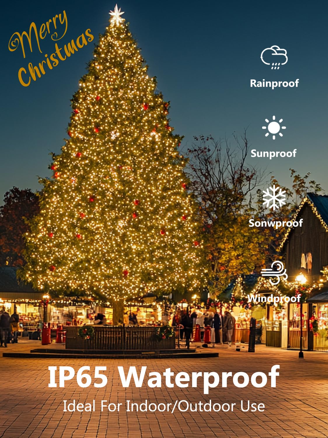 4 Stück Solar-Weihnachtslichter für den Außenbereich, wasserdicht, 400 LEDs, 400 LEDs, grüne Draht-Lichterkette, Solar-Funkel-Lichter mit 8 Beleuchtungsmodi für Weihnachtsgartendekorationen (warmweiß)