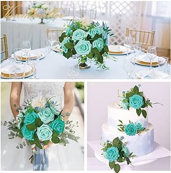 ミントグリーンの造花の花束 ac52c814c5f07e37c5c5615247b6a1