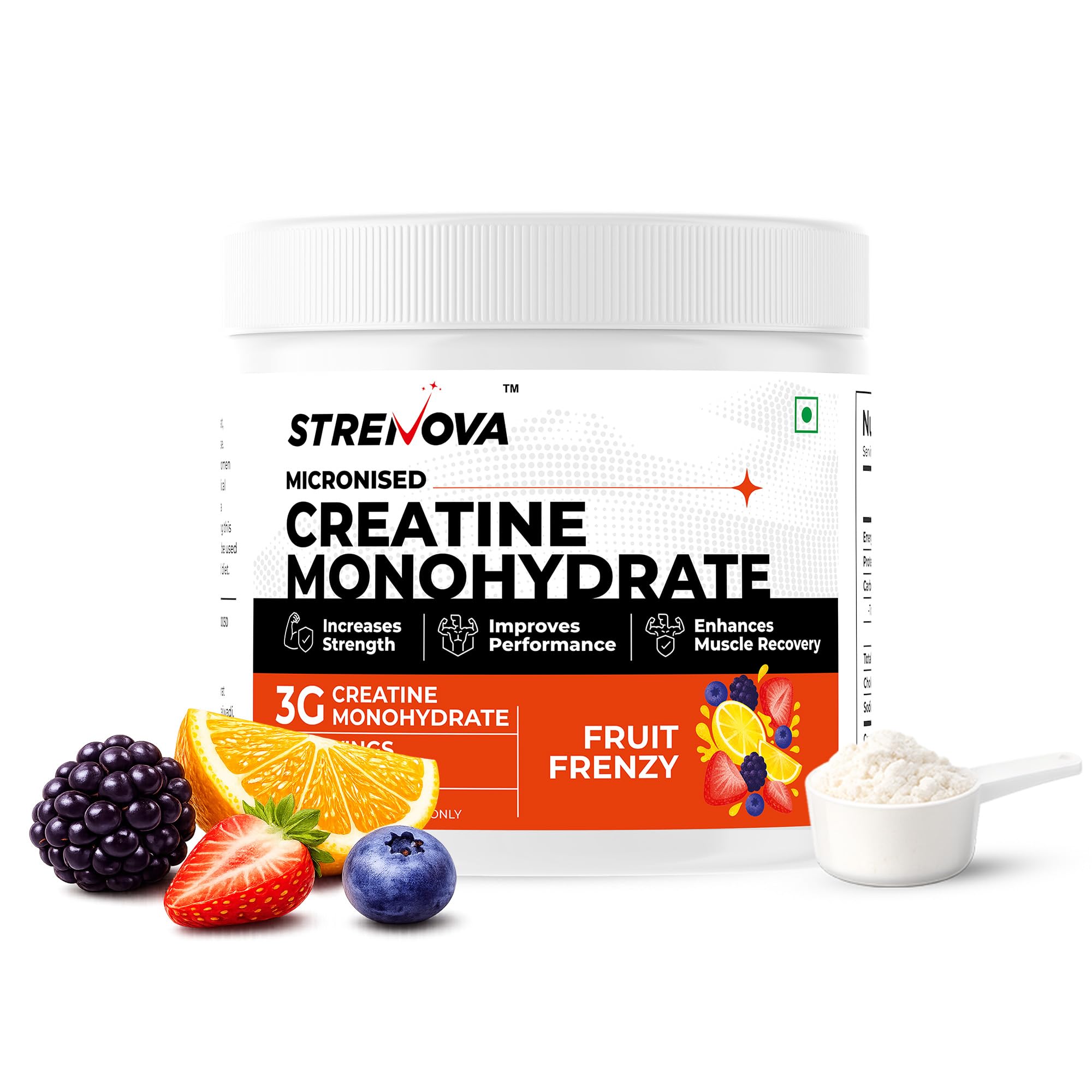 Micronised Creatine Monohydrate 132g, 3g Creatine Per Serving, 33 Servings, Kiwi Kick — Amazon image 13