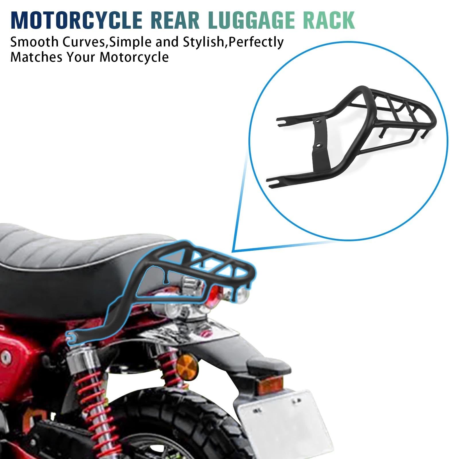 Amazon.co.jp: バイク用キャリア ために モンキー125 2018-2024 Z125