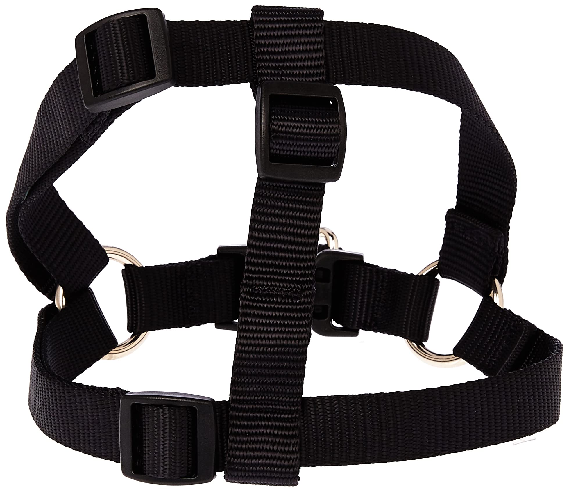 Lupine Step-In Harness for Small/ Medium Dogs, 3/4-inch/ 15 - 21-inch, Black