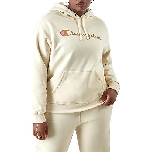 Champion womens Hoodie, Powerblend, Fleece Hoodie, Comfortable Sweatshirt for Women (Plus Size Available)