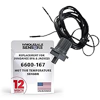 Vista 1 de Repuesto para bañera de hidromasaje Sundance Spa & Jacuzzi 6600-167, sensor de temperatura con conectores de extremo de caja