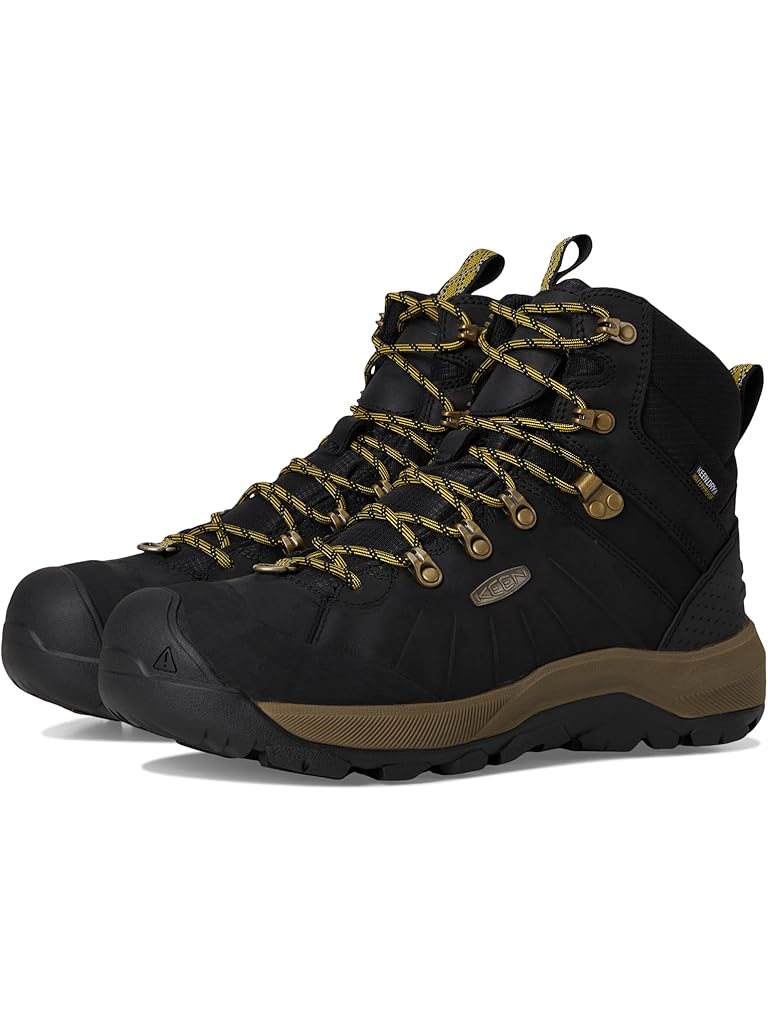 Black KEEN Revel 4 Mid Height Polar Insulated Waterproof