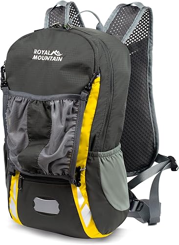 Mochila pequeña para montar en bicicleta, Gris