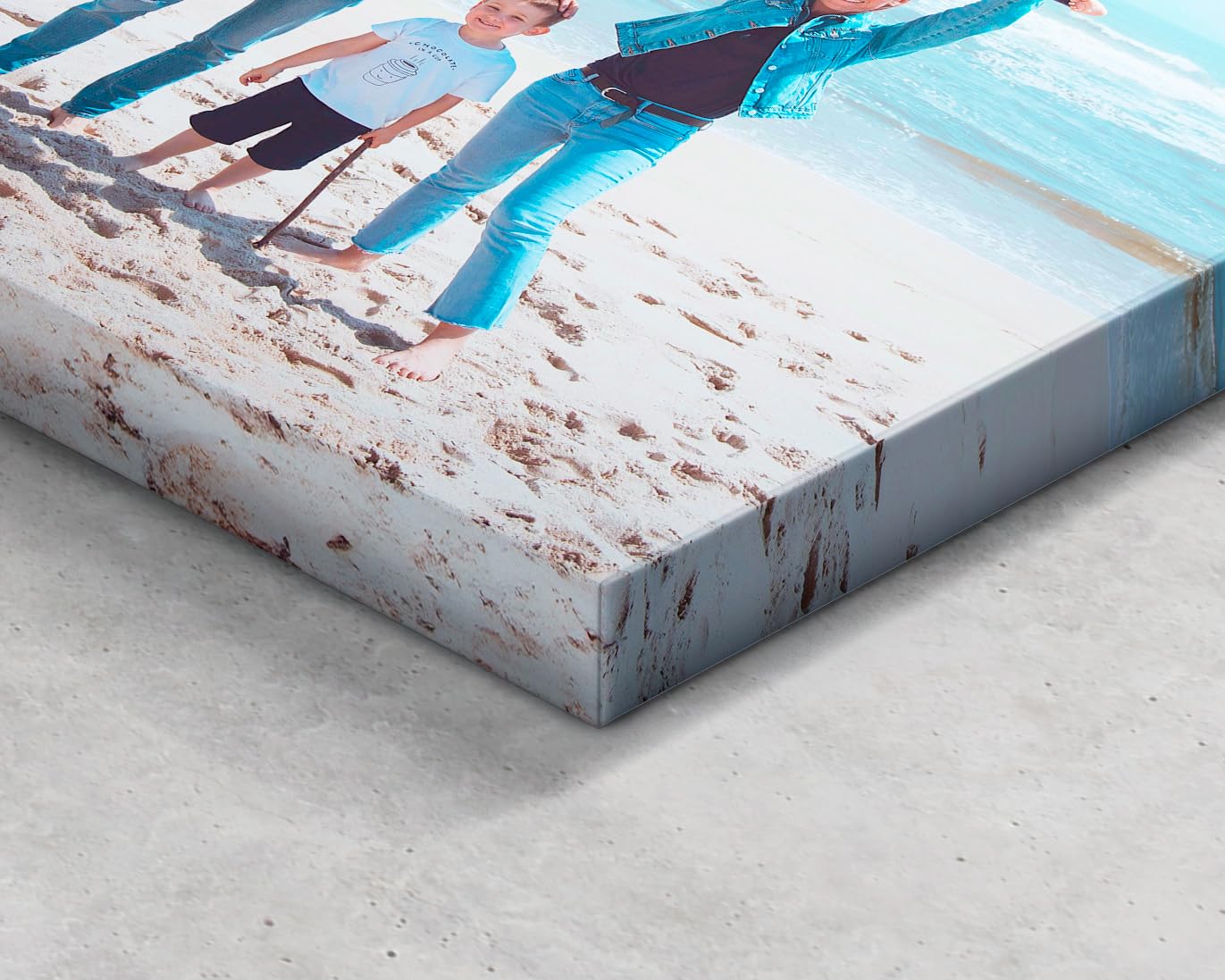Tela Personalizzata con la Tua Foto (120 x 80 cm) Stampa su Tela con Telaio da 17 mm, Disponibile in Vari Formati Grandi e Piccoli