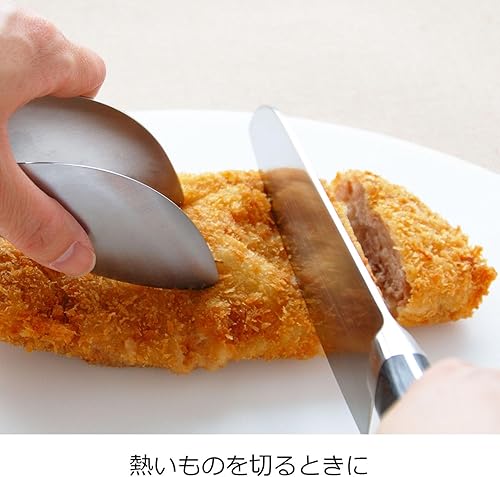 Miniatura 8 de UchiCook Oaks LS1505 Yubisaki, pinzas fabricadas en Japón, plata