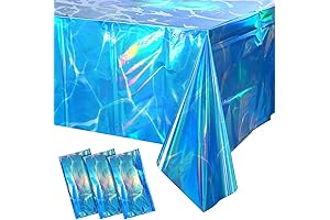 Mesmerizing Iridescent Ocean Tablecloths for Unforgettable Parties