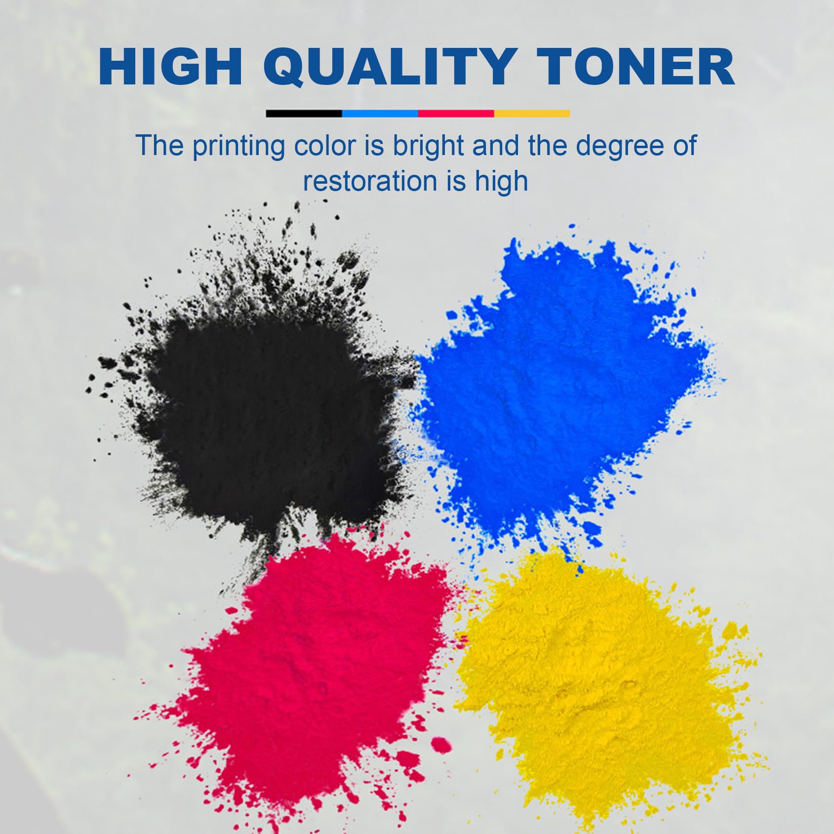 Cartouche Toner CS531, Cartouches Toner Compatibles 75M20K0 75M20C0 75M20M0 75M20Y0 pour Lexmark CS531 CS531dw CX532 CX532adwe CS632 CS632dwe CX635 CX635adwe Imprimantes,Black-1 Pack
