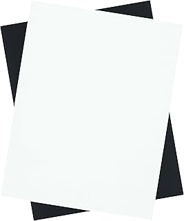 Aviditi Printable Magnet 8-1/2 x 11 Inch Sheet, Inkjet Compatible, for Labeling, Organizing, DIY Projects and Crafts, 100 Sheets Carton