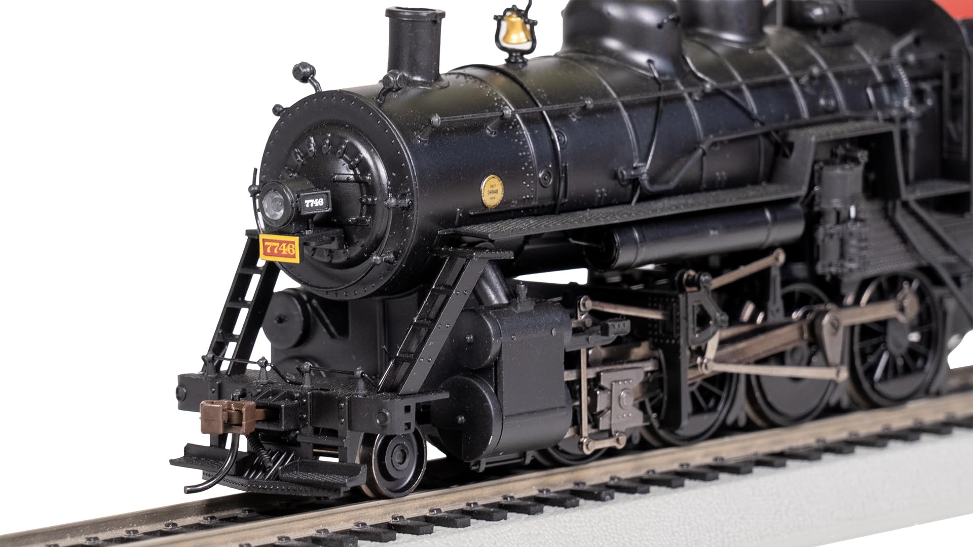 バックマンBachmann11753 Pennsylvania Railroad Bachmann Pennsylvania Model Train (HO American 4-4-0) (DCC