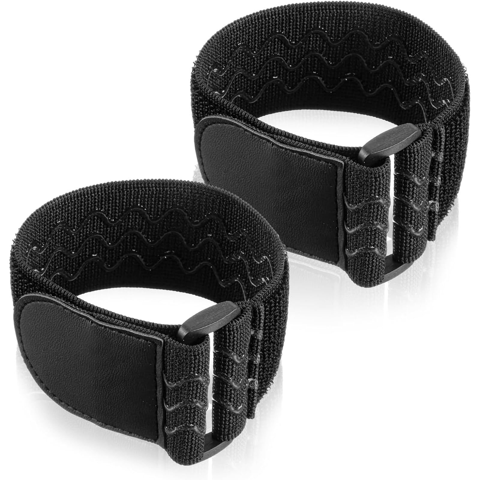 BAUCH 2 Pièces Empêche Les Enfants D'ouvrir Le Robinet,Bande Élastique Avec Velcro, Accessoires De Robinetterie, Pour Cuisines, Salles De Bains,5 * 30CM