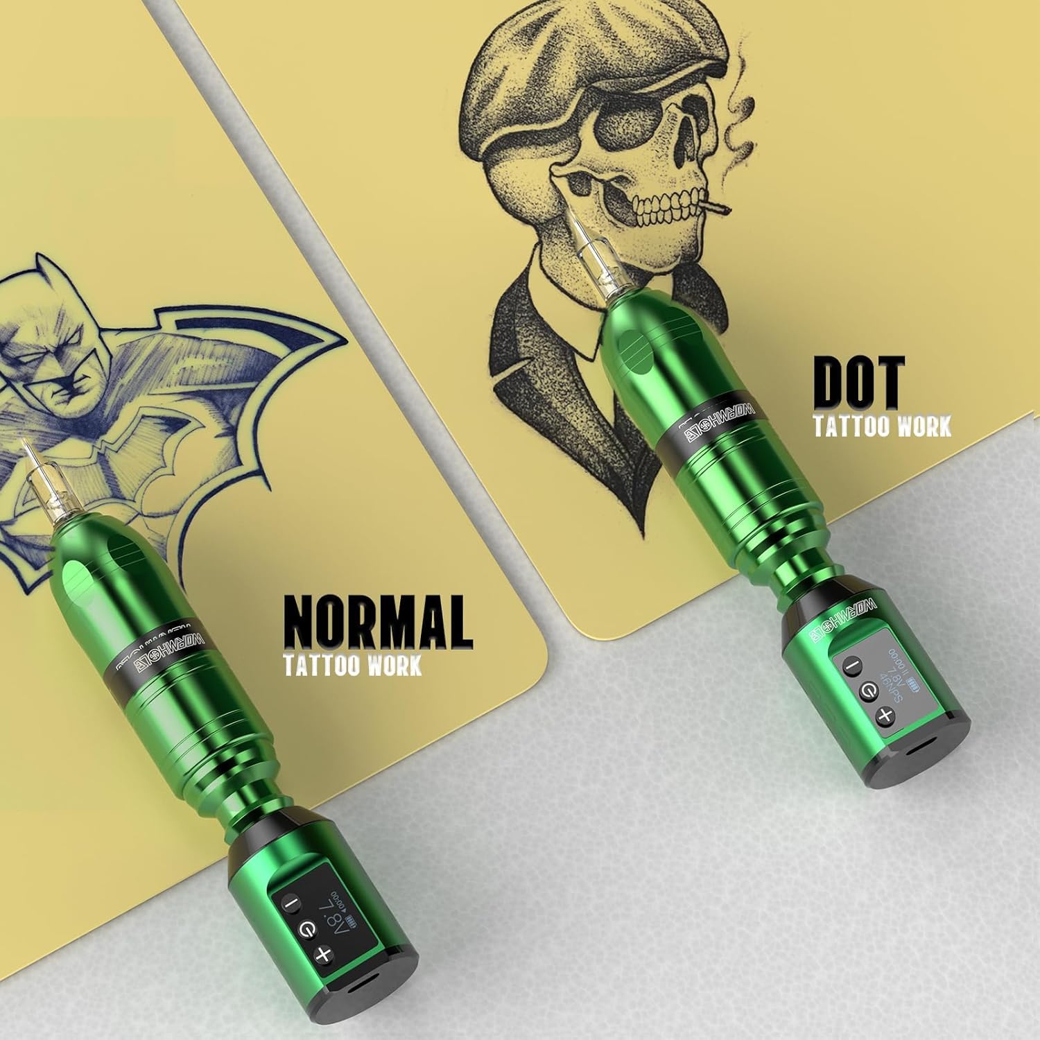 Amazon.com: Wormhole Wireless Tattoo Practice Machine Kit Tattoo