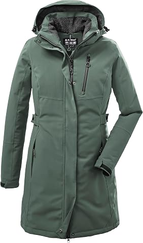Killtec Kow 165 Wmn Prk Parka funcional con capucha con cremallera Mujer (Pack de 1)