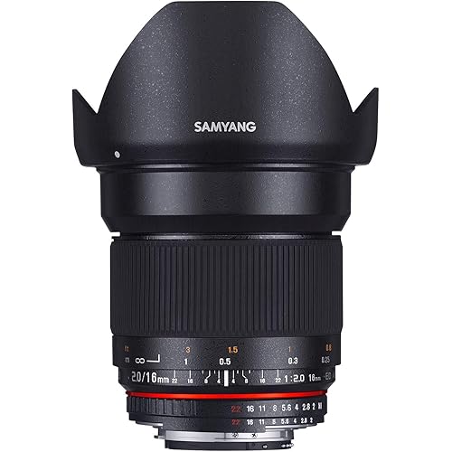 SAMYANG 1112105101 F2.8 Lens (12 MM) for Sony Alpha