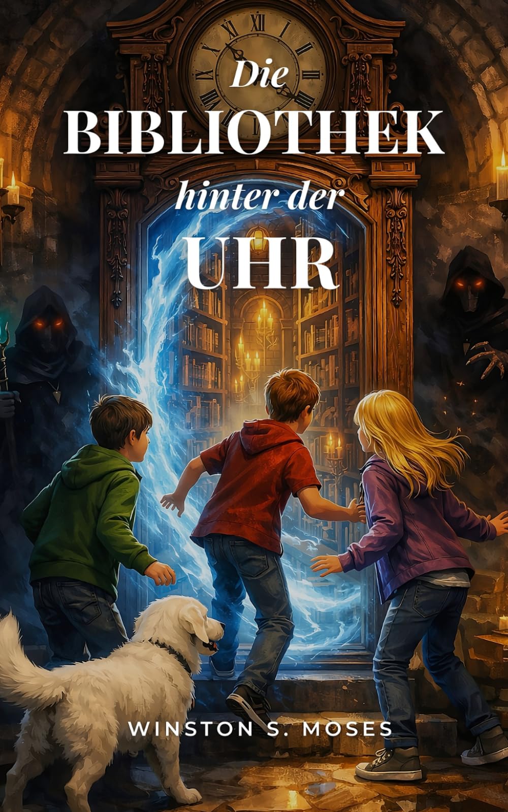 Die Bibliothek hinter der Uhr