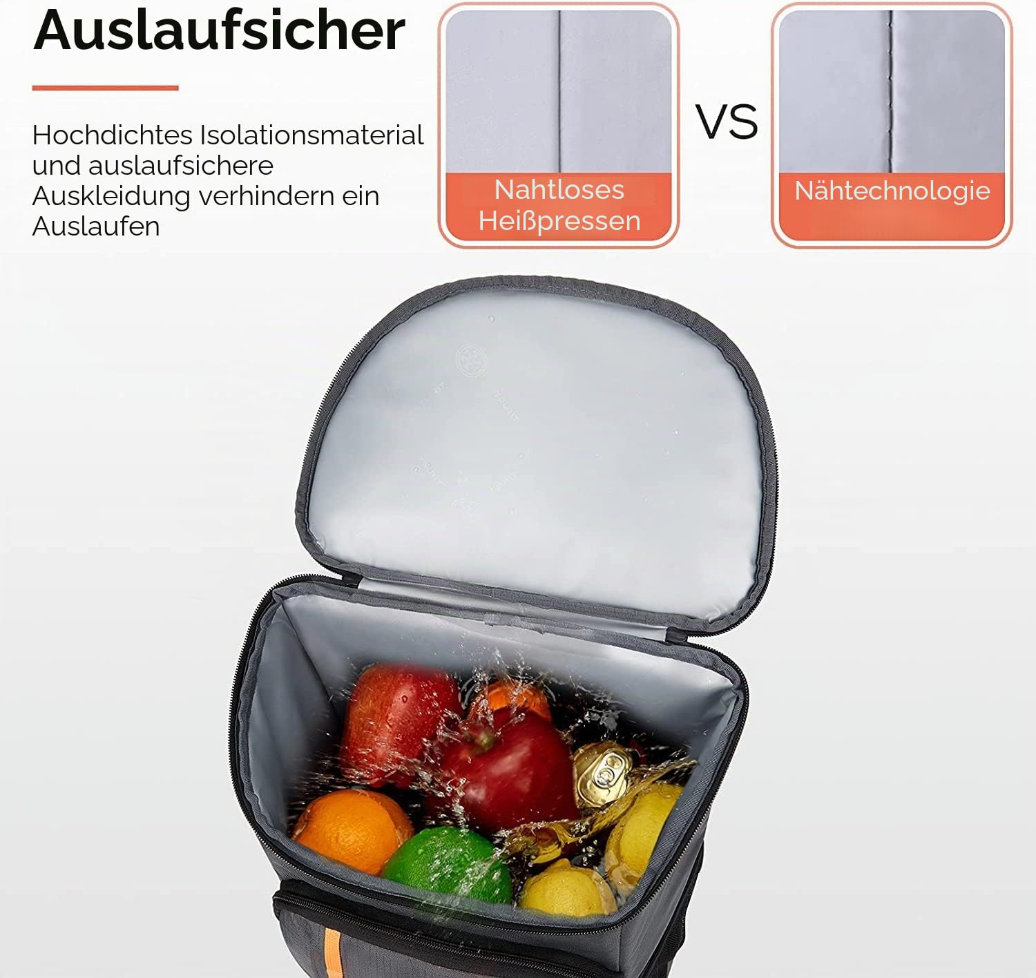 TOURIT Kühler Rucksack 28L mit Flaschenöffner
