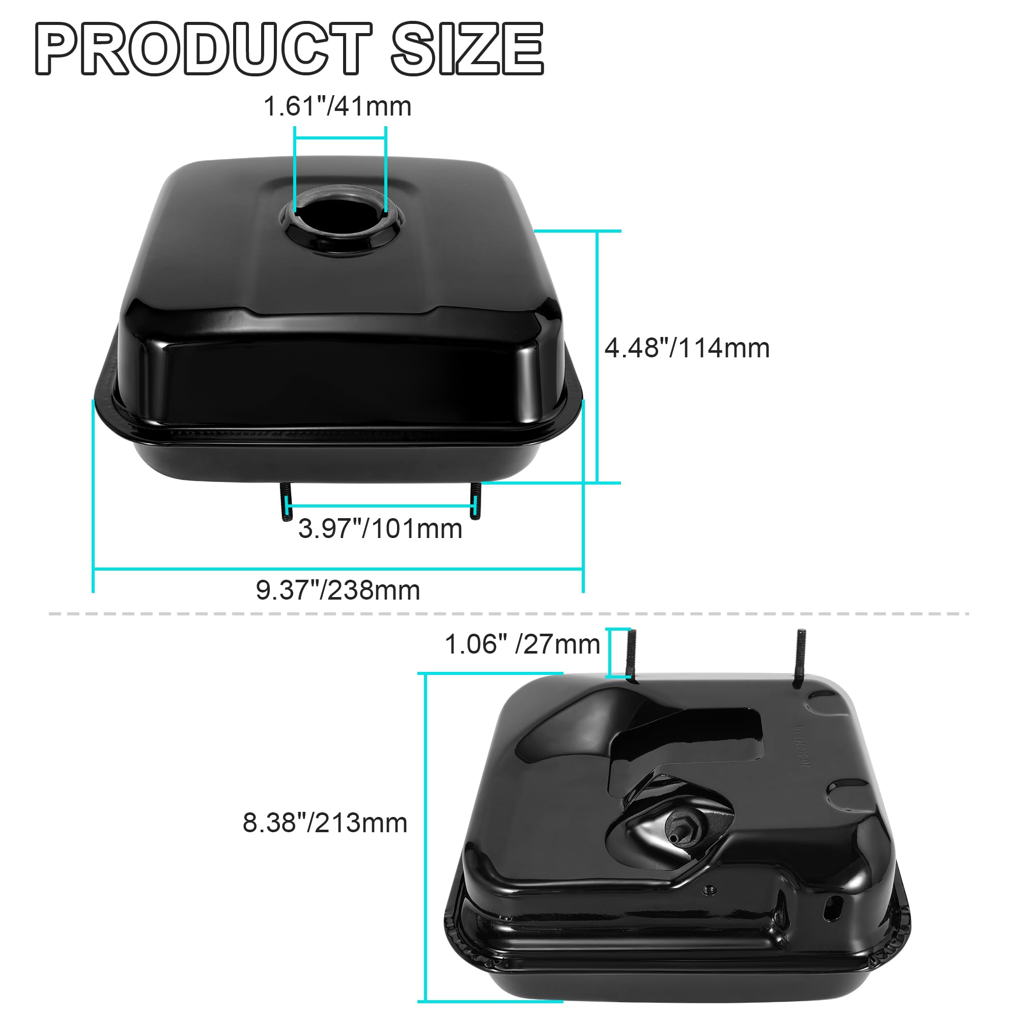 Amazon.com: RUTU Gas Fuel Tank Compatible with Predator 212 196cc