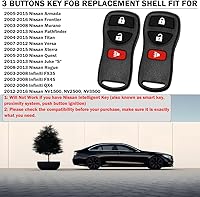 Vista 3 de Llavero de coche con control remoto de entrada sin llave para Nissan Frontier Armada Pathfinder Quest Xterra Titan Sentra Murano Versa 2002-2019