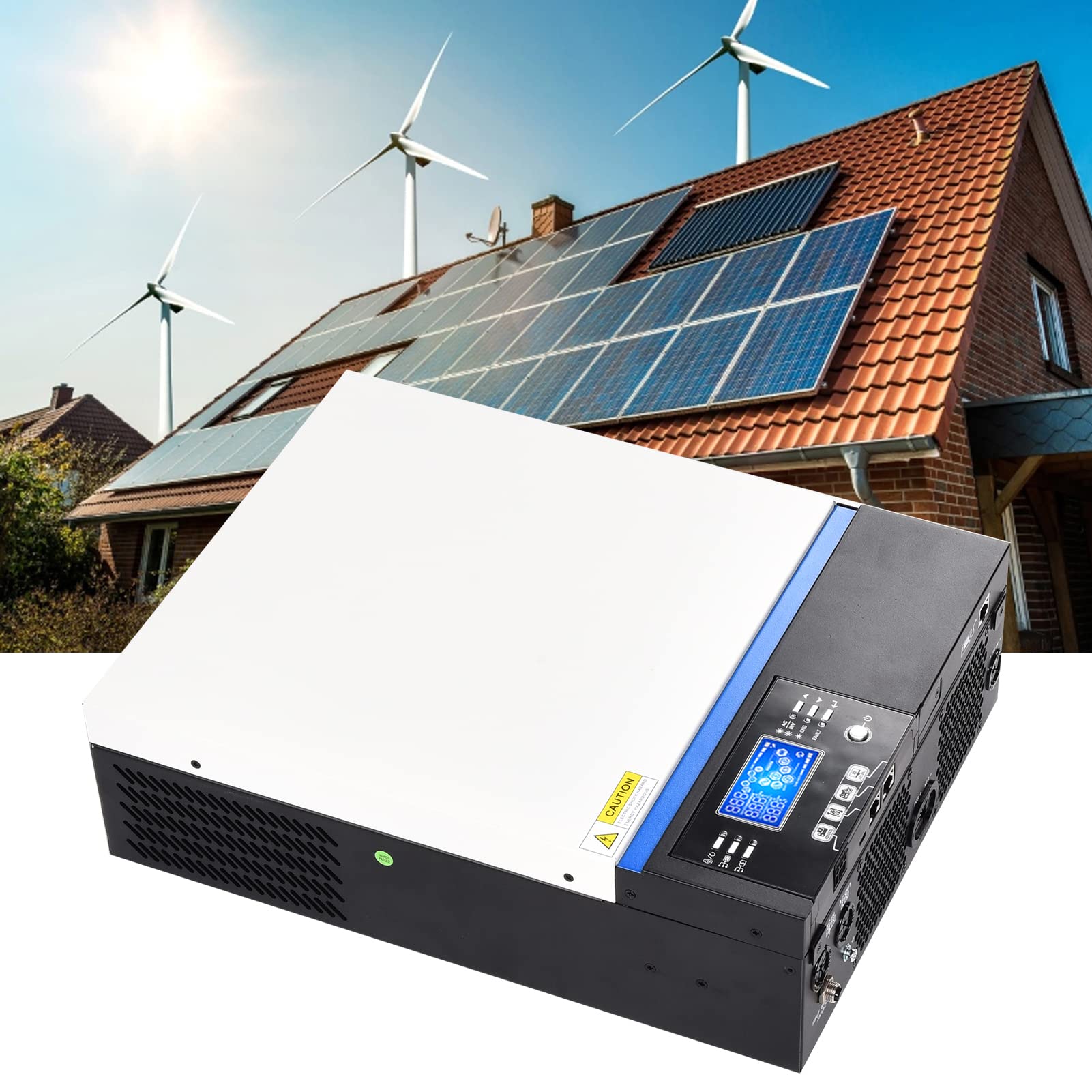FTVOGUE Inversor Híbrido Fuera de Red, 3000W 80A MPPT Onda Sinusoidal Pura
