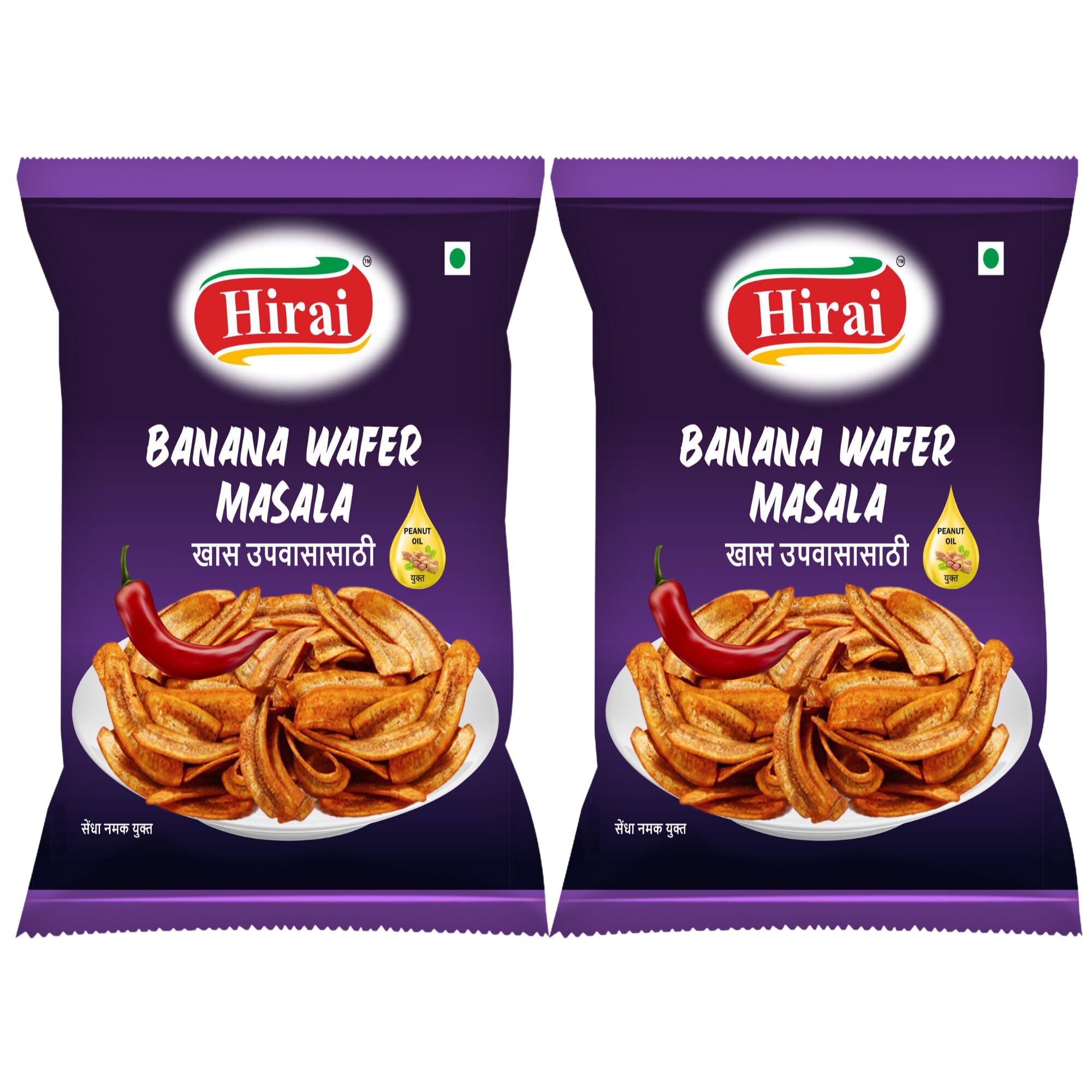 Hirai Banana Wafers Masala Chips 500Gm (Crispy & Crunchy) Make with Peanut Oil (Pack of 2 X250g) (B0CZXSBCRZ) Amazon Price History, Amazon Price Tracker