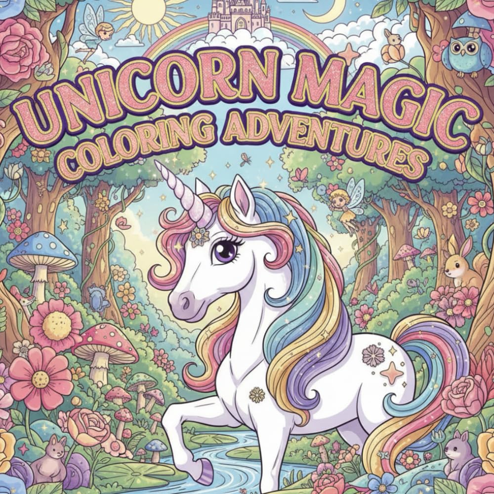Unicorn Magic: Coloring Adventures