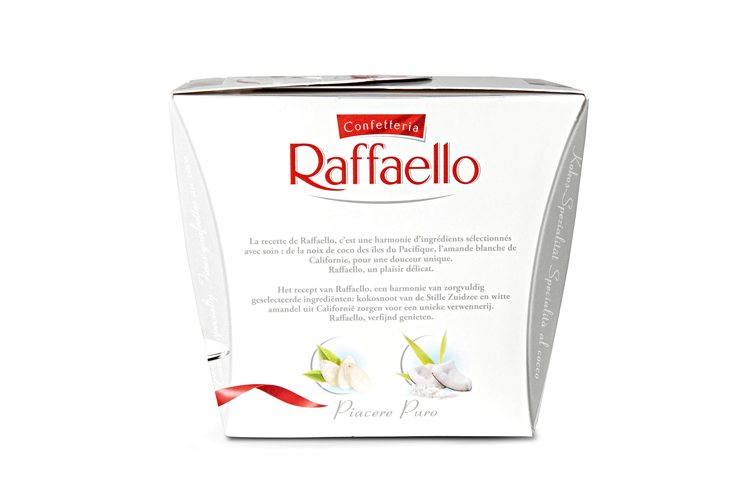 Raffaello Delikatne gofry kokosowe wypełnione migdałami, 18 sztuk, 180 g