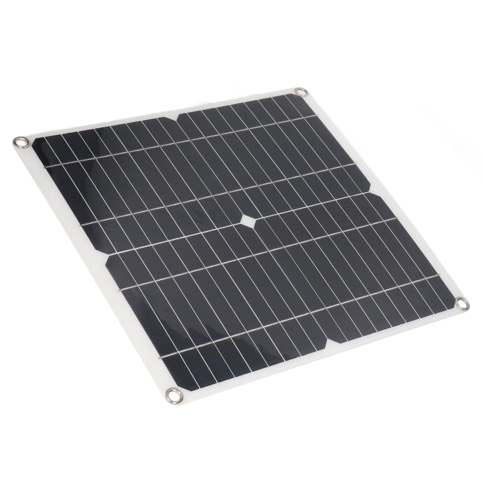Fafeicy Kit Pannello Solare Flessibile Monocristallino 25W 15V, Pannello