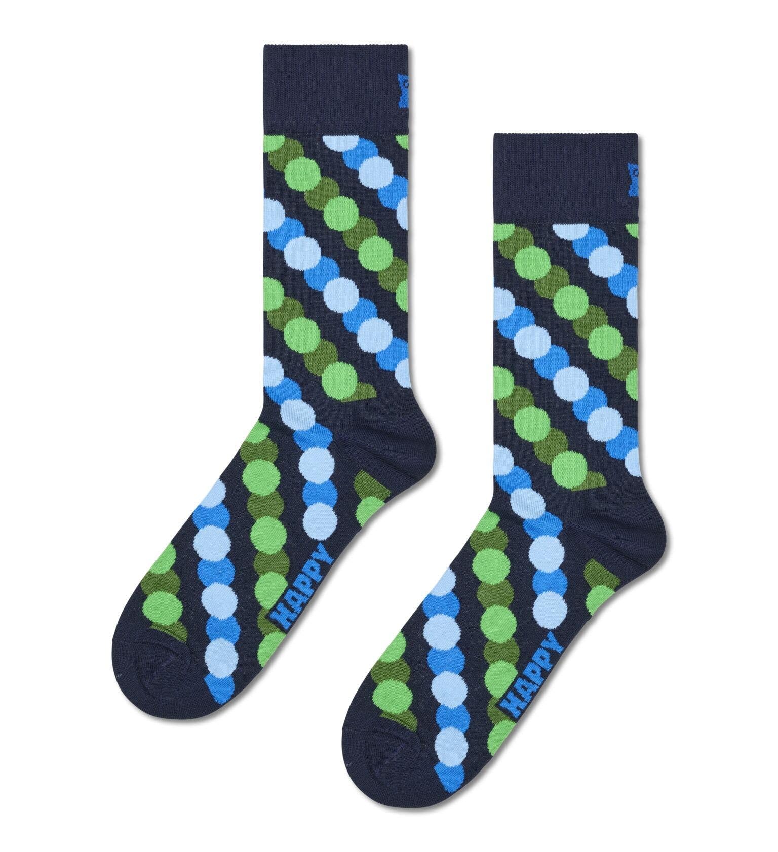 Happy Socks Calcetines altos con divertido estampado de animales para hombre y mujer, 36-40 y 41-46, llamas, leopardo, flamenco