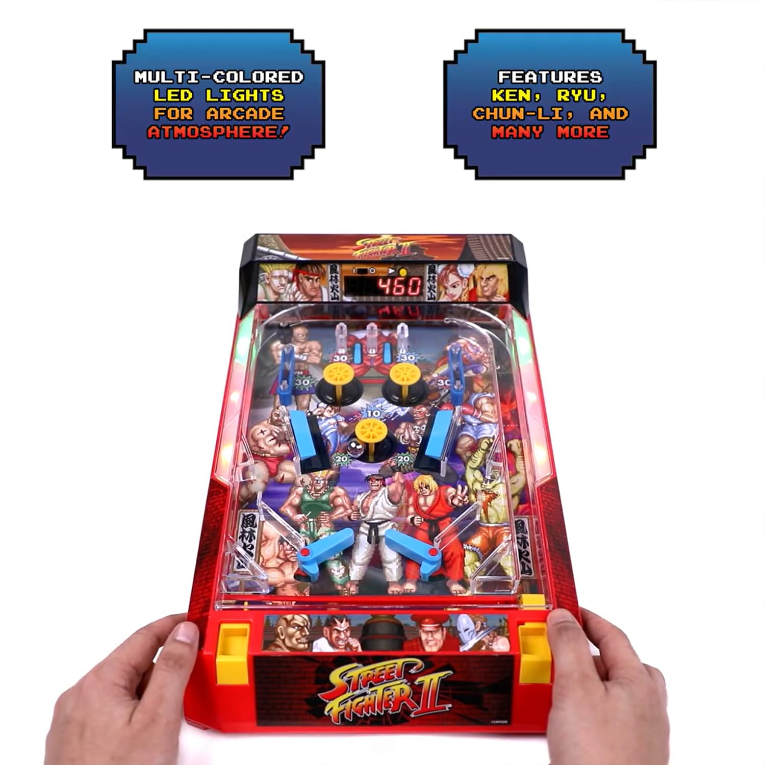 Menkind Merchant Ambassador x Street Fighter II Electronic Arcade Pinball Edition Game