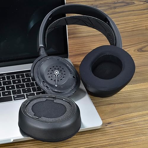 Miniatura 6 de Nova Pro - Almohadillas inalámbricas de repuesto defean compatibles con auriculares inalámbricos Steelseries Arctis Nova Pro (gel de enfriamiento