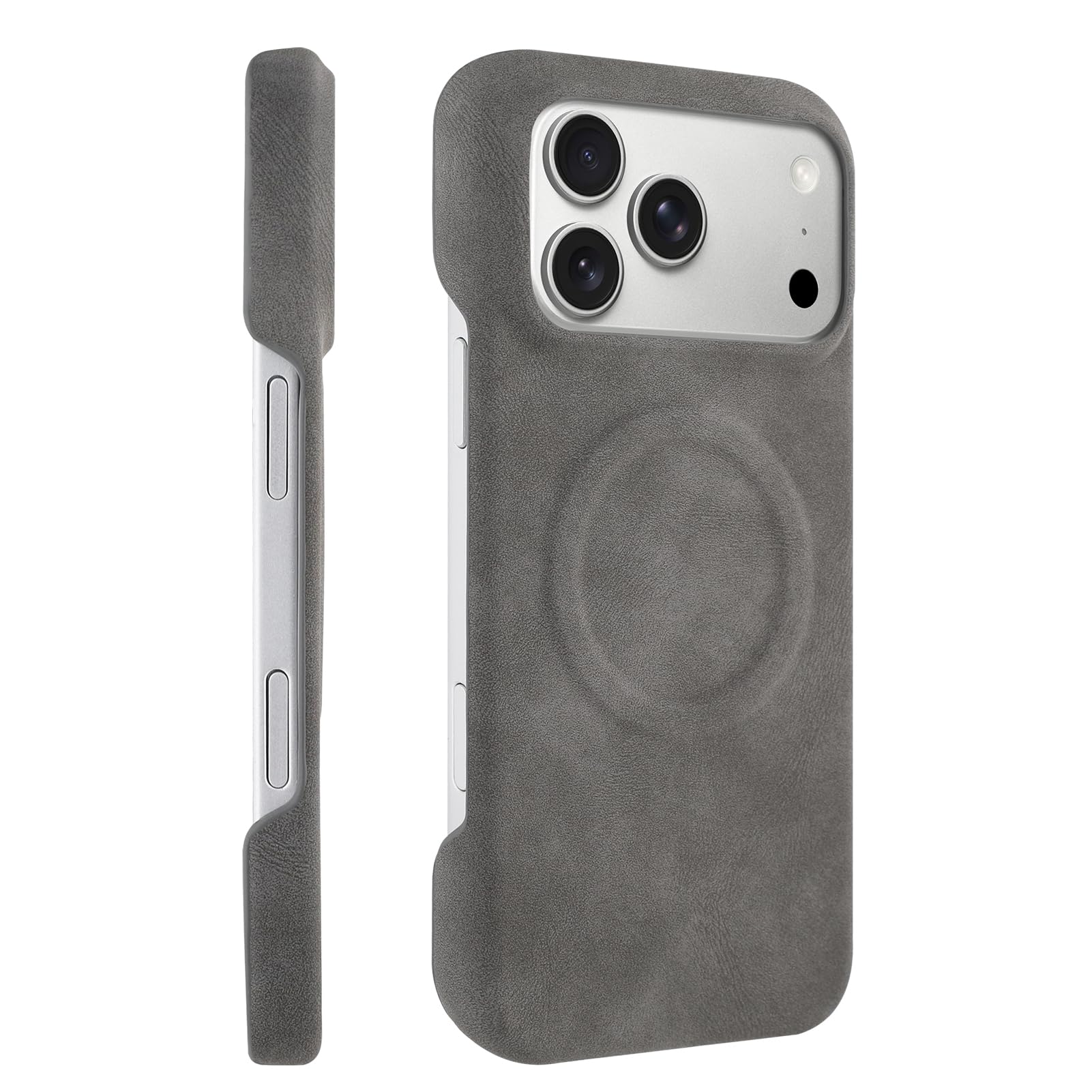 Phone Case for iPhone 17 Pro Max,Titanium Gray