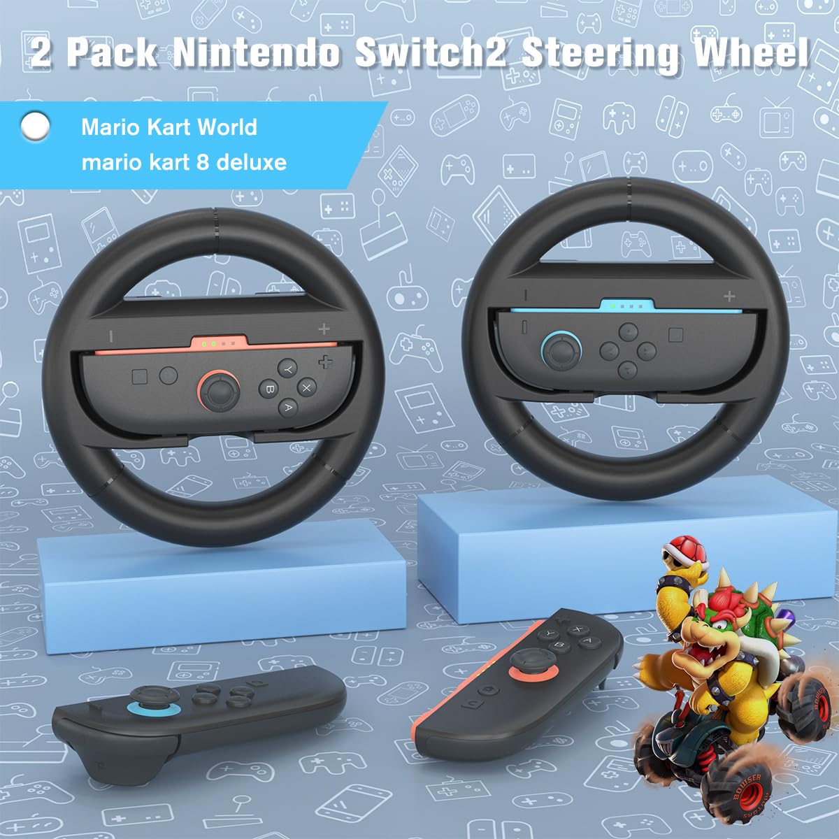 Amazon.co.jp: 任天堂スイッチ2用スイッチステアリングホイール